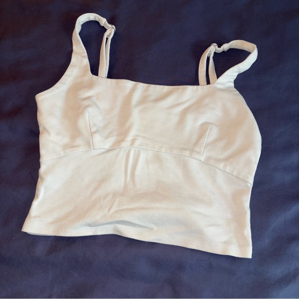 F21 cropped tank top, M